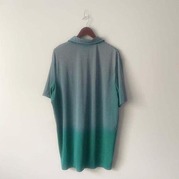 RLX Ralph Lauren‎ 2014 PGA Valhalla Ombré Green Blue Striped Golf Polo Size XL - Picture 5 of 5